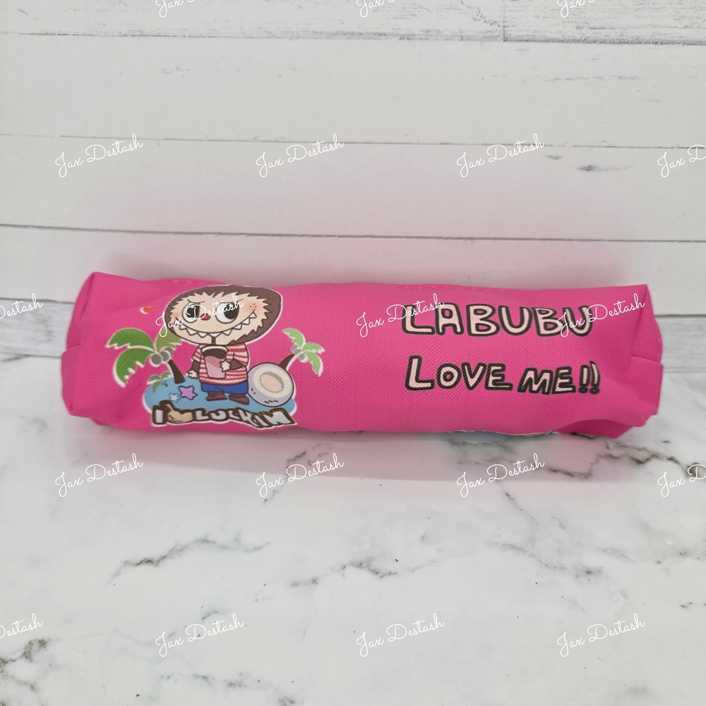Labubu-Inspired Love Me! Hot Pink Pencil Case PC101